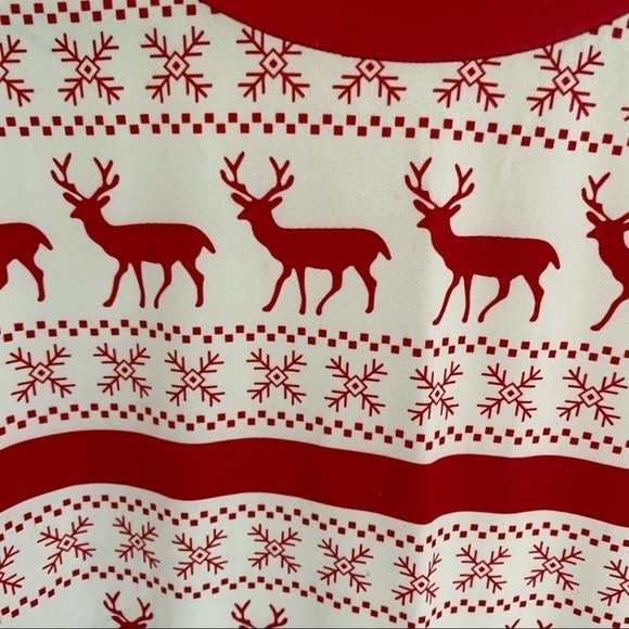 🎀 Christmas Print PJ set, Size Lg - Picture 8 of 10